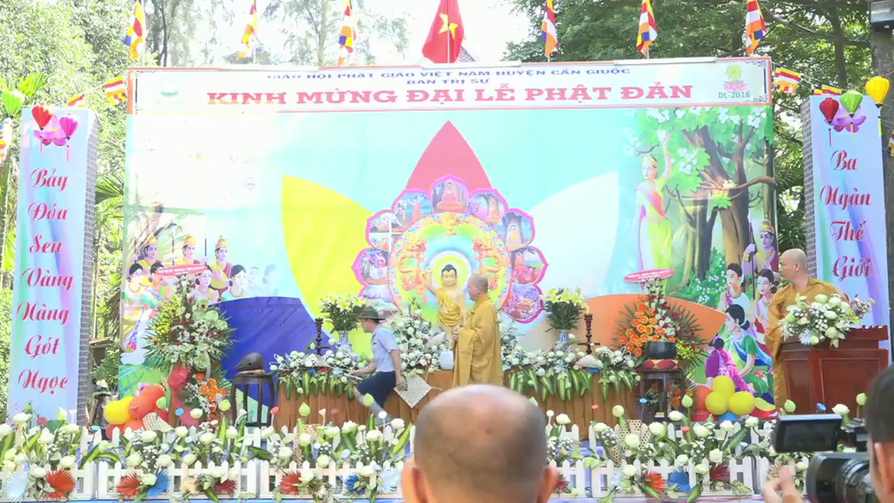 ĐẠI LỄ PHẬT ĐẢN GHPGVN HUYỆN  CẦN GIUỘC