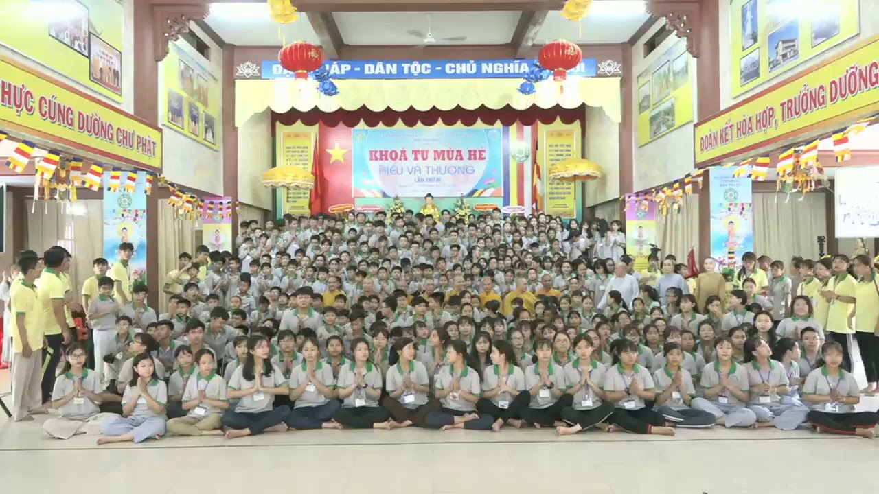 BẾ MẠC KHOÁ TU MÙA HÈ HIỂU &THƯƠNG LẦN THỨ IV