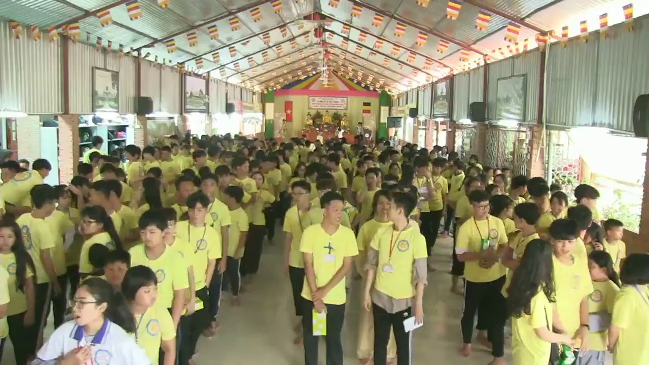 LỄ BẾ MẠC KHÓA TU MÙA HÈ “TUỔI TRẺ – TÌNH THƯƠNG – TRÍ TUỆ”