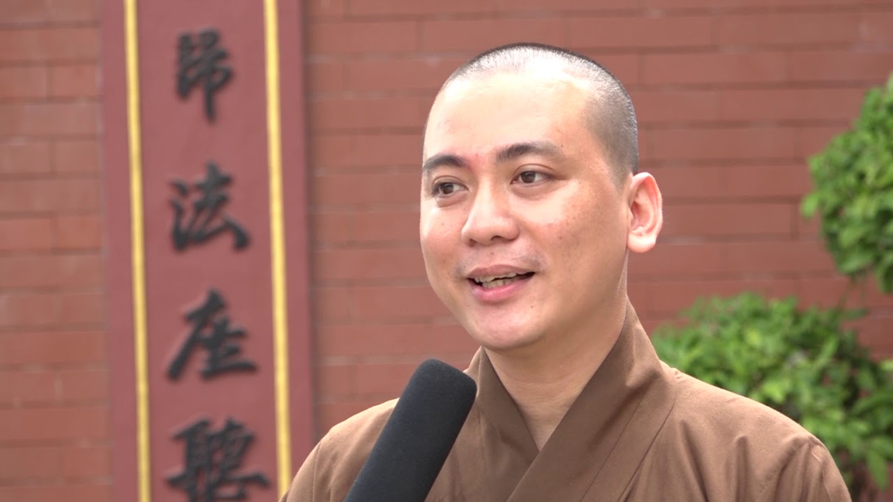 PHỎNG VẤN ĐẠI ĐỨC THÍCH AN NGUYÊN –  HỘI THI GIÁO LÝ TỈNH LONG AN NĂM 2018