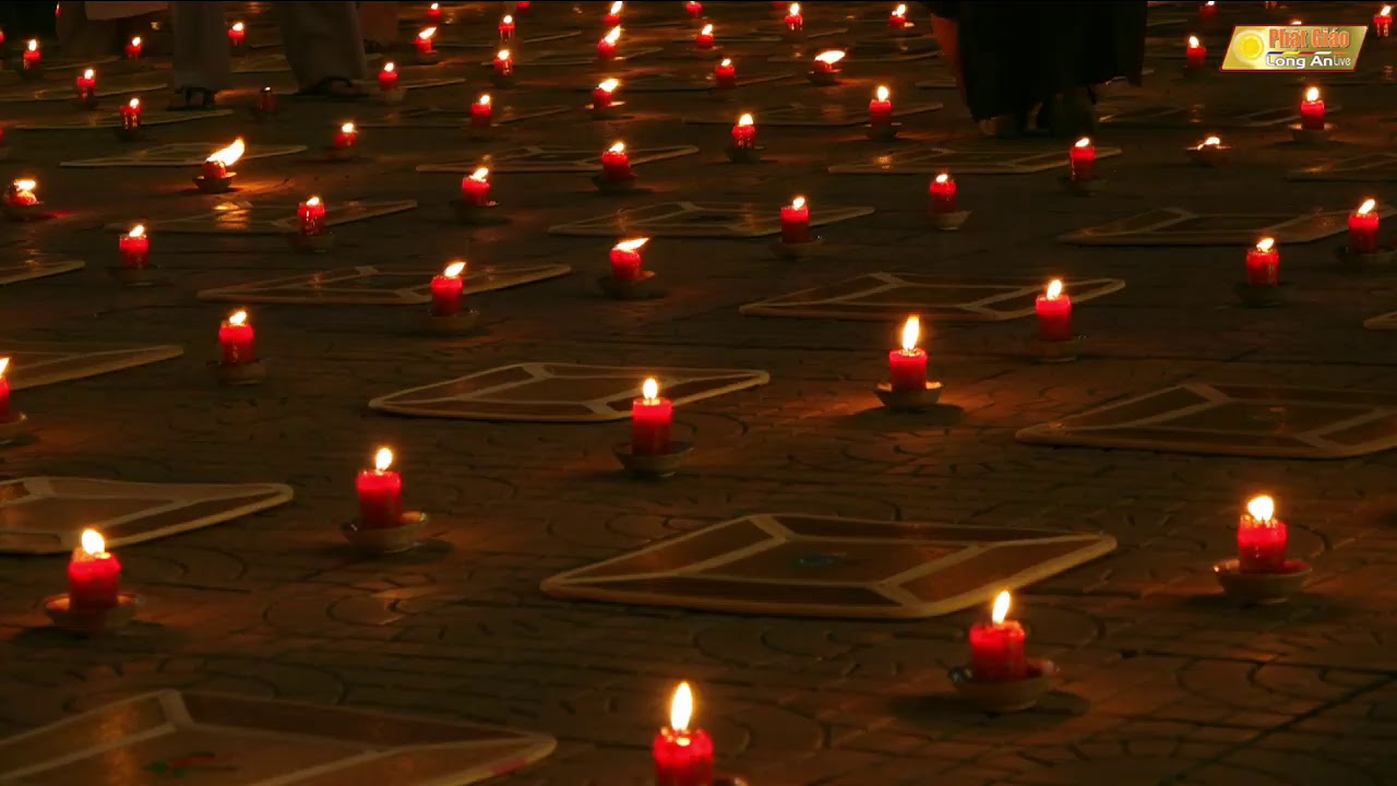 ĐÊM HỘI HOA ĐĂNG VÍA PHẬT A DI ĐÀ NI VIỆN LONG HOA XÃ LONG TRẠCH, HUYỆN CẦN ĐƯỚC, TỈNH LONG AN