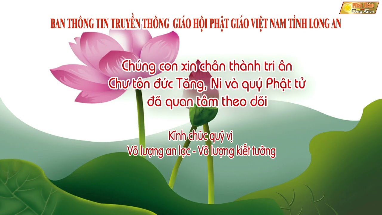 ĐẠI LỄ PHẬT ĐẢN LIÊN HIỆP QUỐC VESAK 2019 BAN TRỊ SỰ GHPGVN TỈNH LONG AN