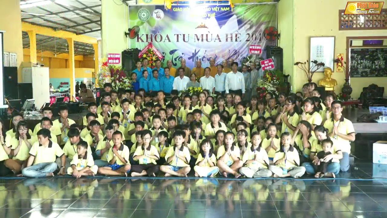 LỄ KHAI MẠC KHÓA TU MÙA HÈ “ TUỔI TRẺ HƯỚNG PHẬT”