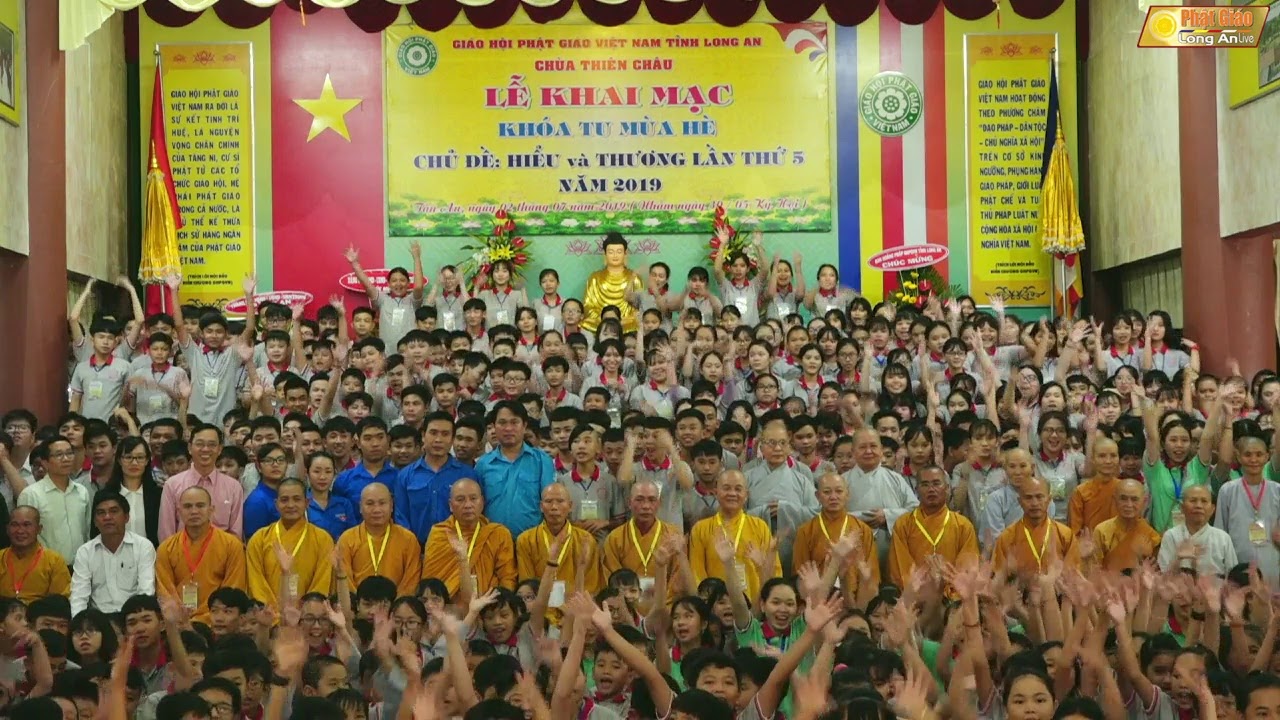 KHAI MẠC KHÓA TU MÙA HÈ “ HIỂU VÀ THƯƠNG” NĂM 2019