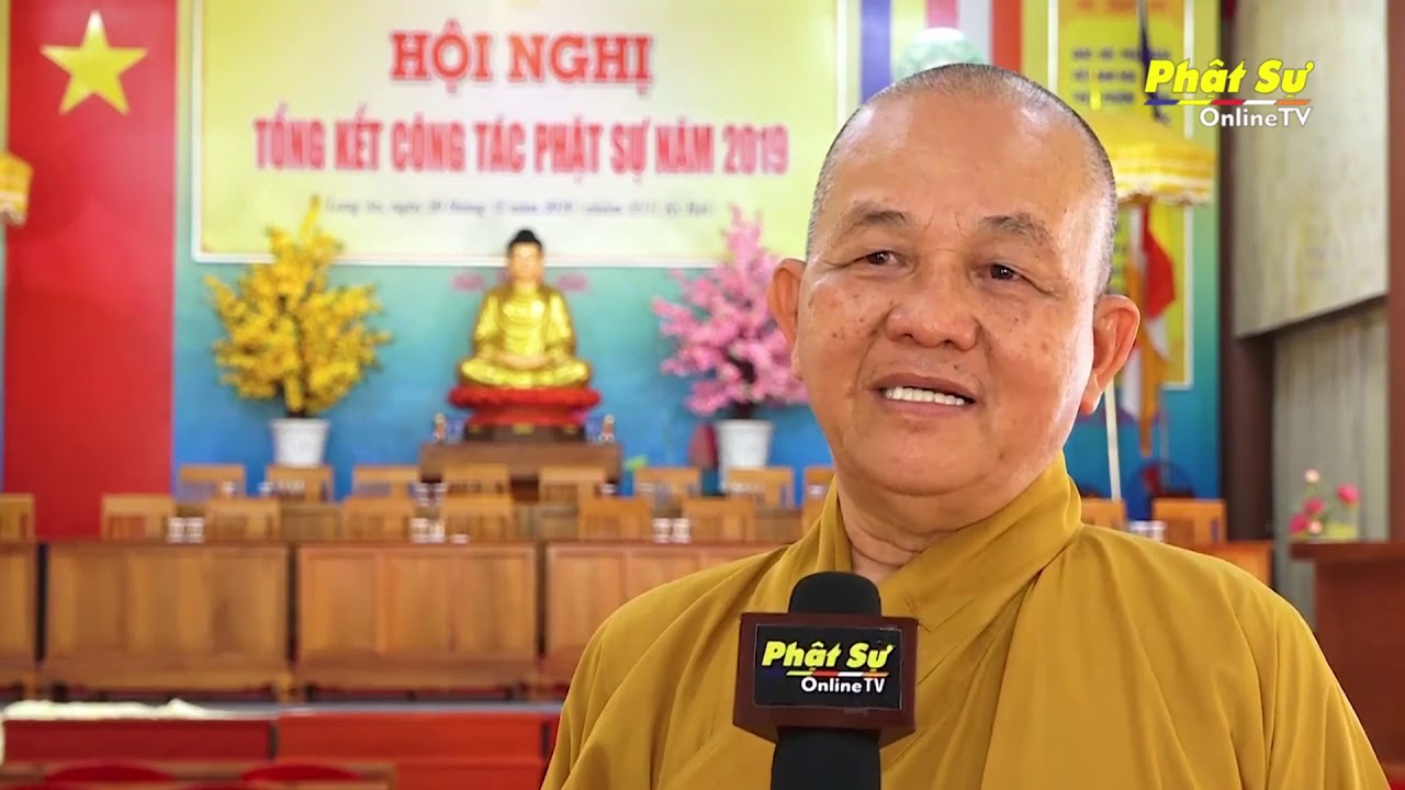 LONG AN BAN TRỊ SỰ GHPGVN TỈNH TỔNG KẾT CÔNG TÁC PHẬT SỰ 2019