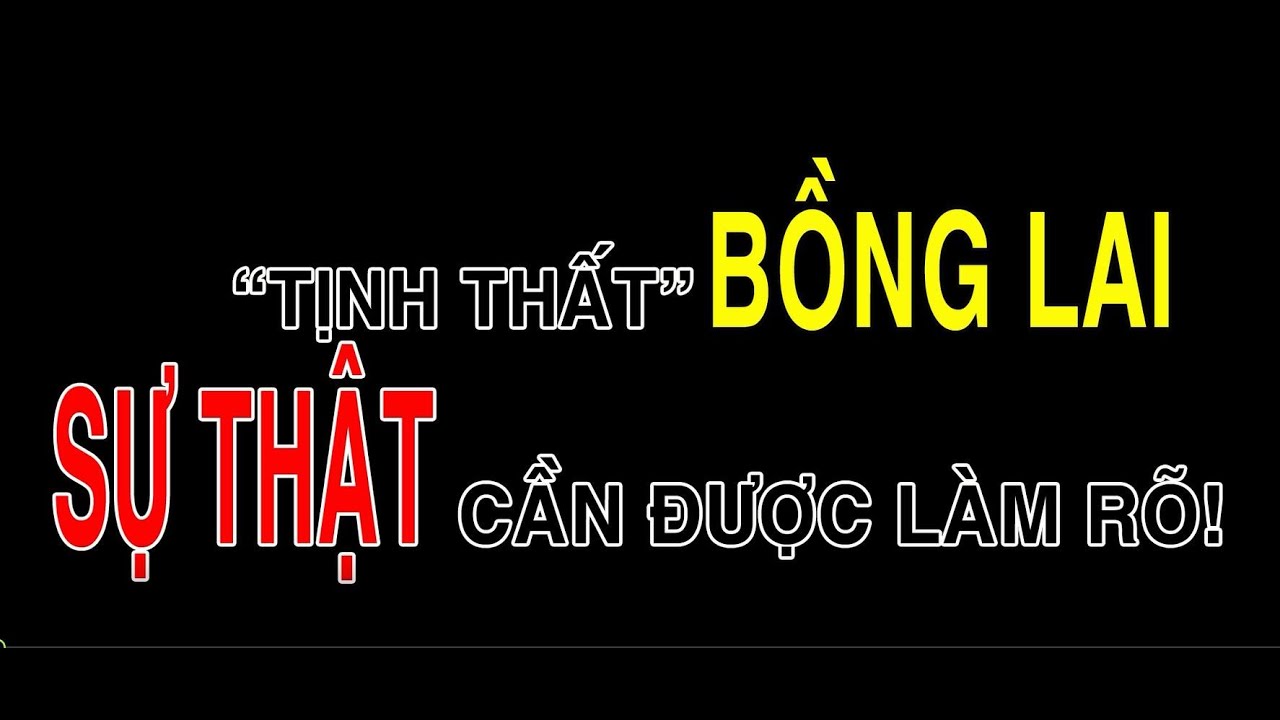 ” Tịnh thất” Bồng Lai – Sự thật cần được làm rõ.