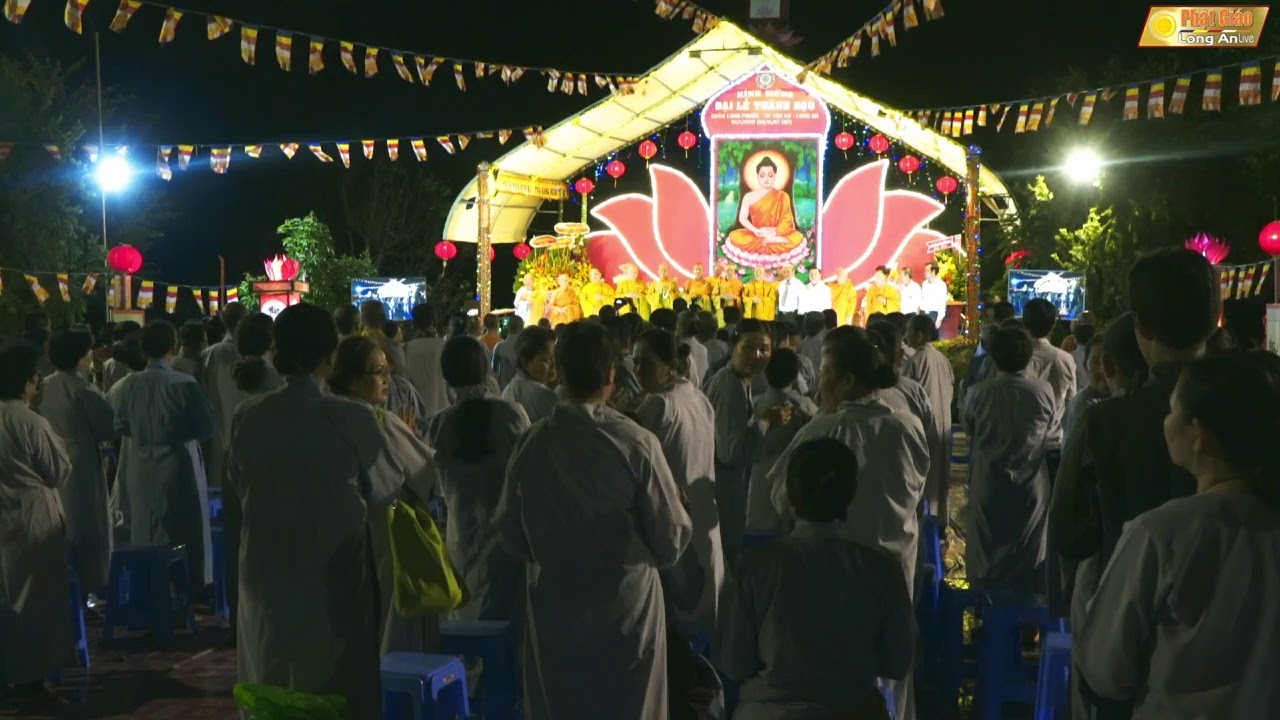 Kính mừng Đại lễ Phật thành đạo, Chùa Long Phước, tỉnh Long An 2019
