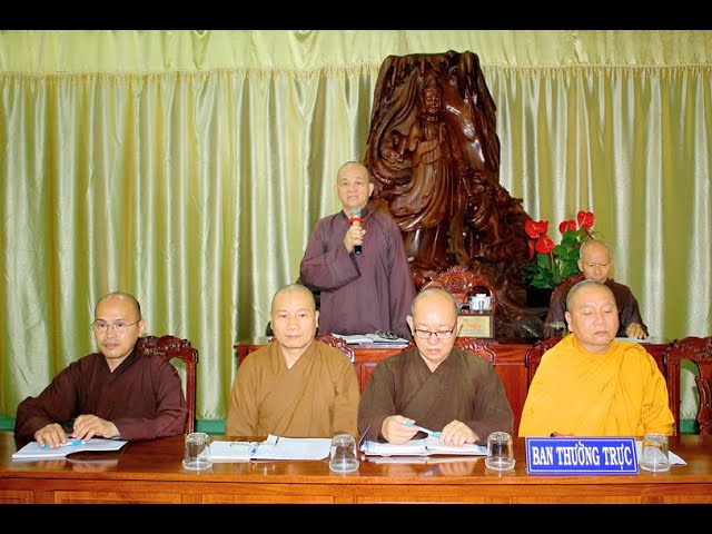 Long An: Tổ chức tổng kết công tác Phật sự 6 tháng đầu năm