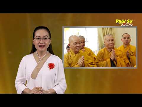 Long An: Chư tôn đức BTS chúc Khánh tuế Chư tôn giáo phẩm trung ương Giáo hội