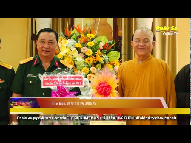 Long An: Bộ chỉ huy Quân sự chúc mừng Đại Lễ Vu Lan PL: 2564
