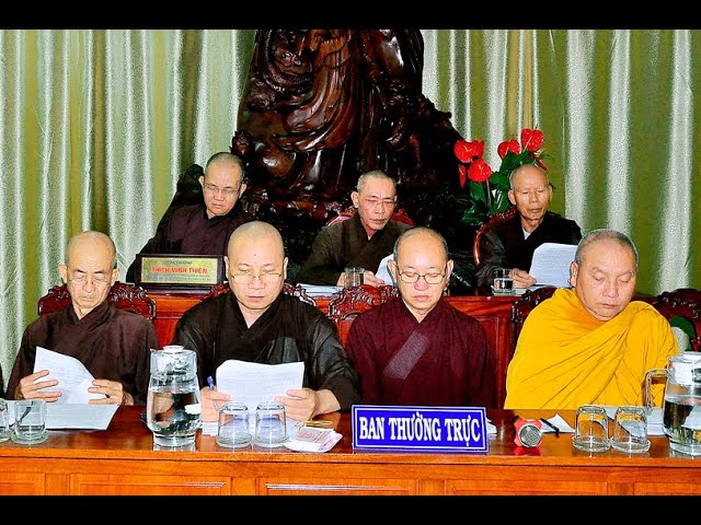 Long An: Ban Trị sự tỉnh họp định kỳ, triển khai công tác sơ kết giữa nhiệm kỳ IX và công tác chuẩn bị Đại hội Phật giáo cấp huyện nhiệm kỳ 2021-2026