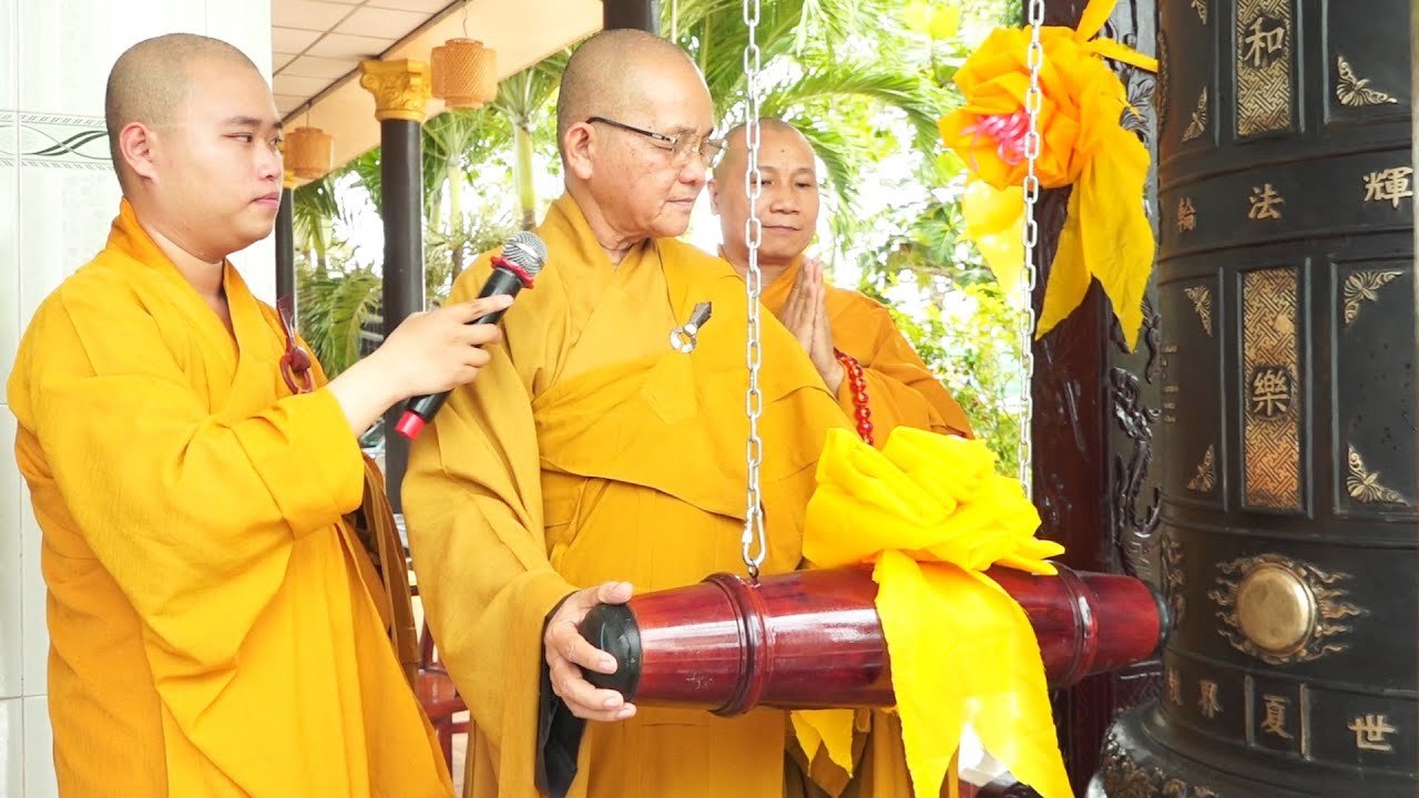 Huyện Thủ Thừa: Chùa Long Hoà, xã Mỹ Thạnh khai Đại Hồng Chung