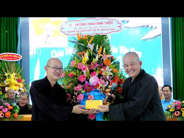 Trường Bồ Đề Phương Duy tổ chức họp mặt ngày Nhà giáo Việt Nam 20 – 11