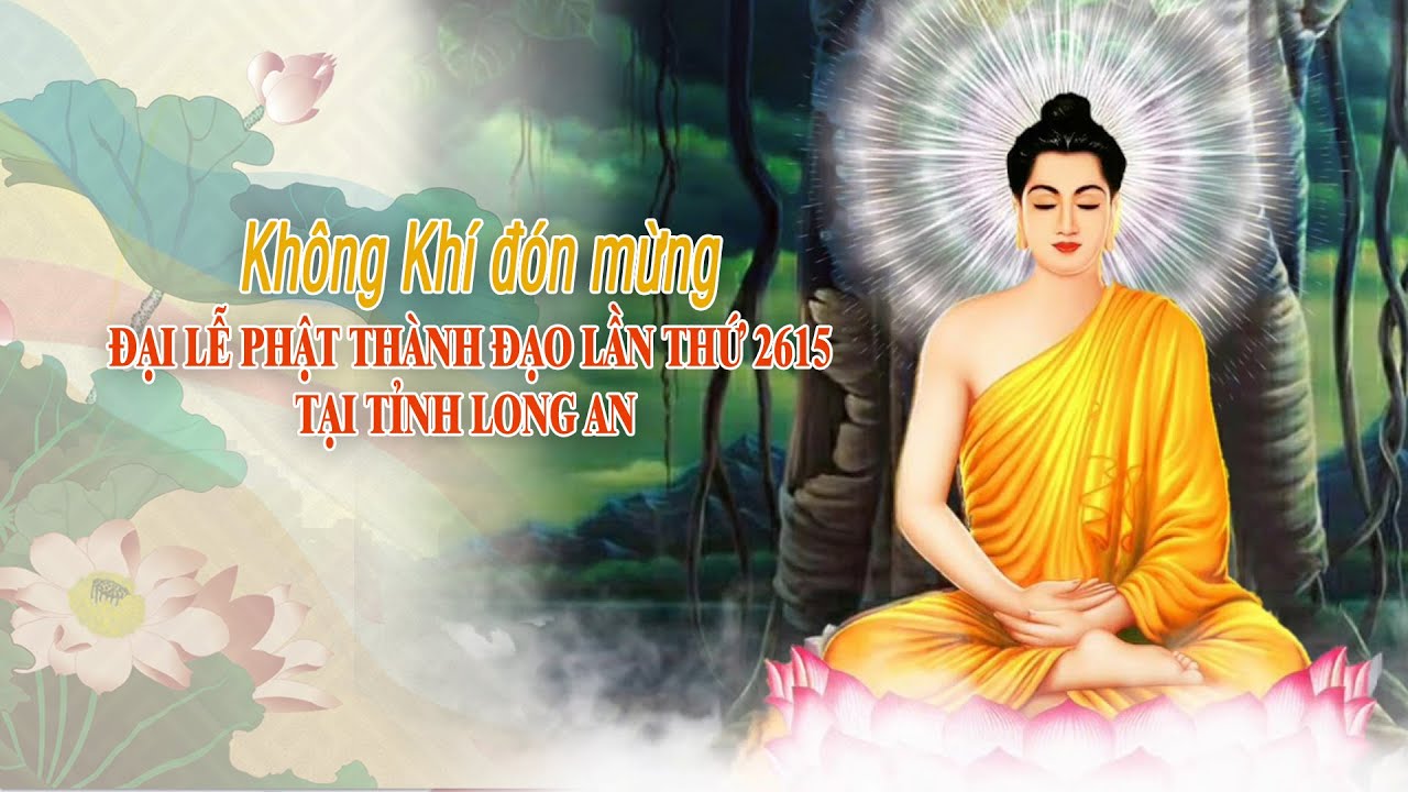 Không khí đón mừng Đại lễ Phật thành đạo lần thứ 2615 tại tỉnh Long An