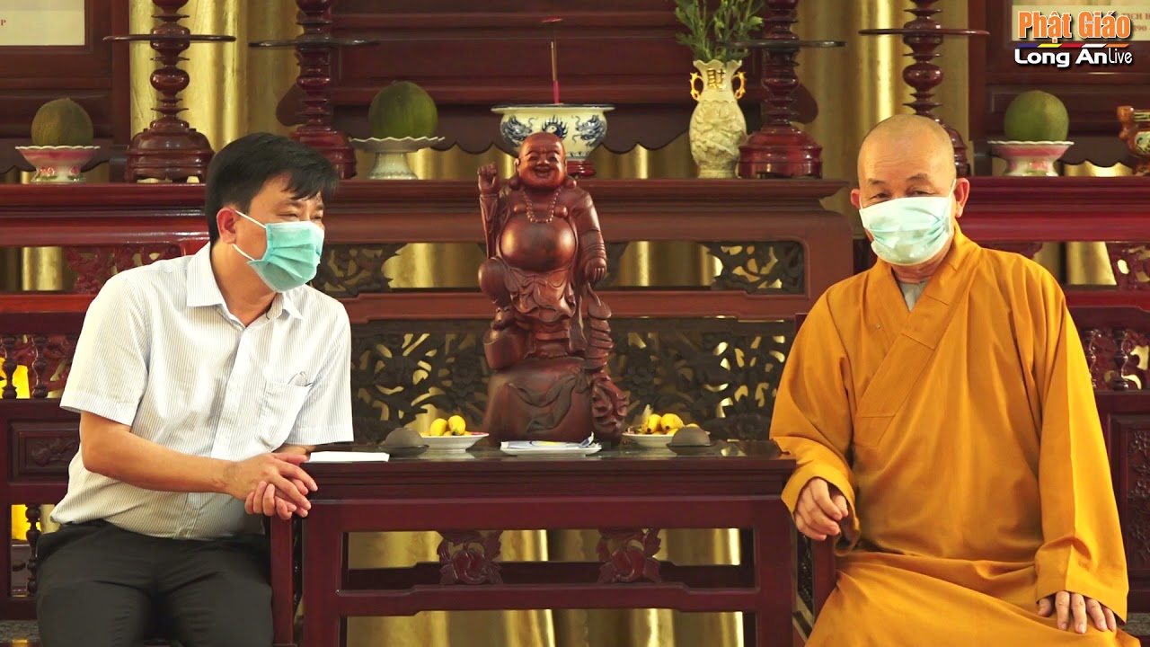 Thường trực Ban Trị sự tỉnh tiếp Ông Nguyễn Thanh Hải- Phó Bí Thư thường trực tỉnh Uỷ tỉnh Long An