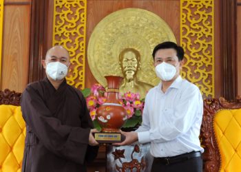 Trung ương Giáo hội Phật giáo Việt Nam thăm và làm việc với lãnh đạo tỉnh Long An