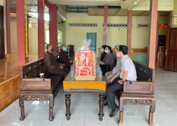 Phó Bí Thư Thường trực tỉnh Uỷ tỉnh Long An- Ông Nguyễn Thanh Hải thăm Phật giáo huyện Châu Thành