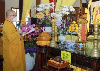 Lễ truy niệm và phụng tống kim quan Hoà thượng Thích Thiện Phúc nhập tháp