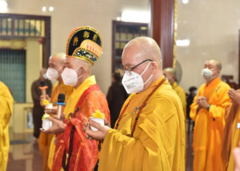 Đức Hòa: Lễ Nhập Kim Quan cố Hòa thượng Thích Thiện Phúc