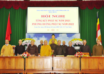 Phật giáo Long An tổng kết Phật sự 2021 và triển khai công tác Phật sự 2022