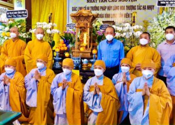 Các phái đoàn viếng tang cố Ni trưởng Thích nữ Tắc Nhụy