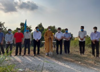 Tân Thạnh: Ban Trị sự khởi công xây dựng cầu giao thông nông thôn tại xã Tân Bình