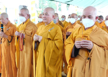 Phật giáo tỉnh và các huyện thị xã, trong tỉnh Long An viếng lễ tang Hoà thượng Thích Thiện An