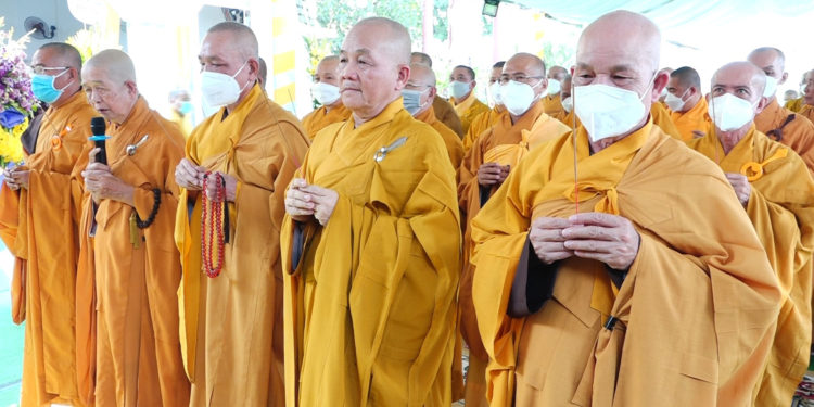 Phật giáo tỉnh và các huyện thị xã, trong tỉnh Long An viếng lễ tang Hoà thượng Thích Thiện An