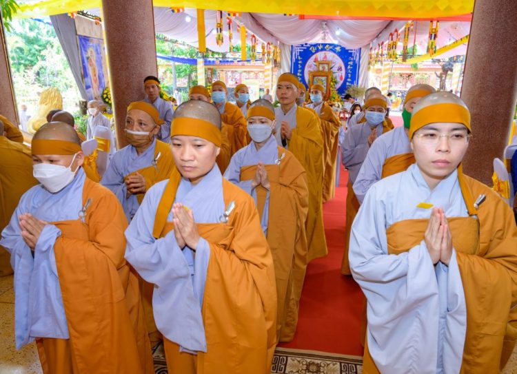 Cần Đước: Lễ Chung thất Ni trưởng Thích Nữ Như Vân