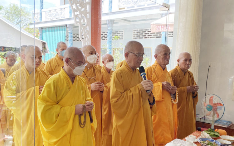 Long An: Tịnh Xá Ngọc Tâm trang trọng tổ chức lễ Đại Tường cố Ni Trưởng Thích Nữ Minh Liên