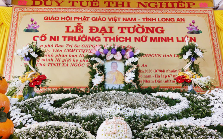 Long An: Tịnh Xá Ngọc Tâm trang trọng tổ chức lễ Đại Tường cố Ni Trưởng Thích Nữ Minh Liên