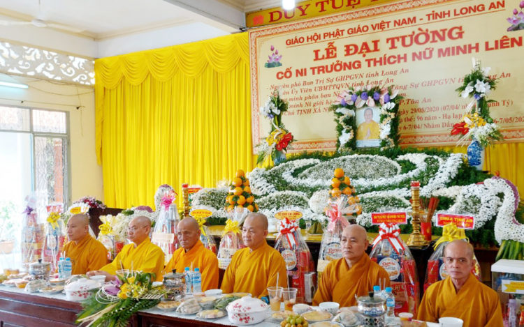 Long An: Tịnh Xá Ngọc Tâm trang trọng tổ chức lễ Đại Tường cố Ni Trưởng Thích Nữ Minh Liên