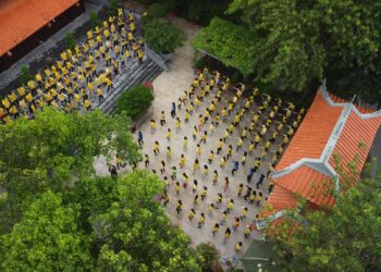 Khóa tu mùa hè “Gieo hạt từ bi lần thứ 4” tại Chùa Pháp Minh ngày thứ 3