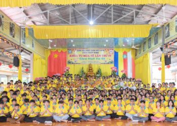 Đức Hòa: Chùa Pháp Minh khai mạc khóa tu mùa hè “Gieo hạt từ bi” lần thứ 4 năm 2022