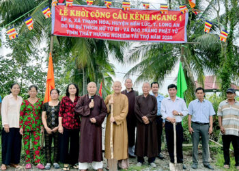 Lễ Động Thổ Xây Dựng Cầu Kênh Ngang 1, Xã Thạnh Hòa, Huyện Bến Lức