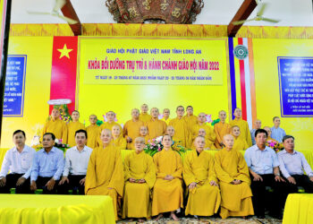 Long An: Phật giáo tỉnh Bế Giảng Khóa Bồi Dưỡng Trụ Trì Và Hành Chính Giáo Hội năm 2022