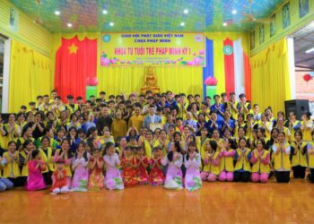 Đức Hòa: Chùa Pháp Minh tổ chức khóa tu Tuổi Trẻ Pháp Minh Kỳ 1