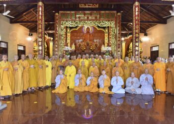 Đức Hòa: Lễ Tự tứ Hạ trường Linh Nguyên PL. 2566 – DL. 2022