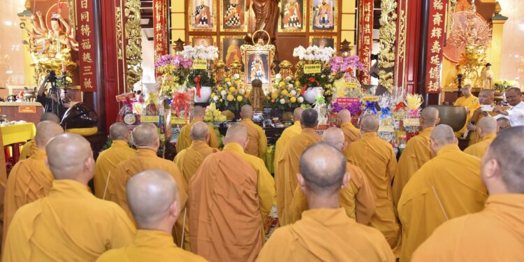 Đức Hòa: Tổ đình Linh Nguyên tổ chức Lễ Húy Kỵ Tổ sư Minh Phương – Chơn Hương