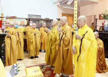 Tân An: Lễ nhập quan Ni trưởng Thích nữ Viên Đức