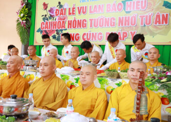 Tp. Tân An: Chùa Thiên Khánh trang nghiêm tổ chức Đại lễ Vu lan Thắng hội Pl 2566 – Dl 2022