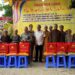 Cần Giuộc: Ông Trương Hòa Bình trao tặng 120 phần quà tại chùa Hòa Long, xã Long Phụng