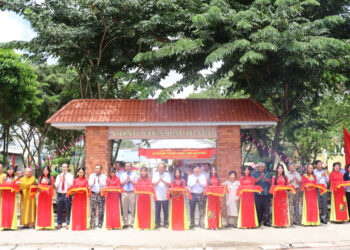 Cần Giuộc: Lễ khánh thành công viên Rạch Núi