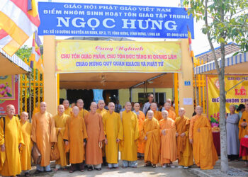 Huyện Vĩnh Hưng, Ban trị sự Phật giáo huyện công bố điểm sinh hoạt tôn giáo tập trung Ngọc Hưng