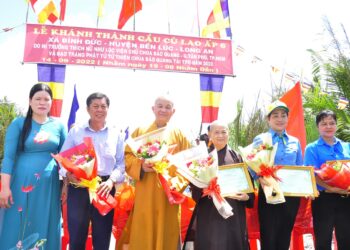 Bến Lức: Lễ Khánh Thành Cầu Cù Lao, ấp 6, xã Bình Đức.