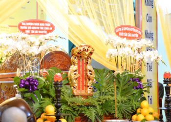 Đức Hòa: Lễ nhập kim quan Cố thượng tọa Thích Thiện Đức, trụ trì chùa Ấn Chứng tân viên tịch