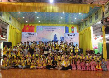 Đức Hòa: Chùa Pháp Minh tổ chức khoá tu “Tuổi trẻ Pháp Minh kỳ 3”