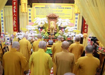 Lễ Tiểu tường cố Hòa thượng Thích Thiện Phúc tại tổ đình Linh Nguyên