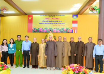 Cần Đước: Ban Trị sự Tổng kết Phật sự năm 2022 và triển khai phương hướng hoạt động năm 2023