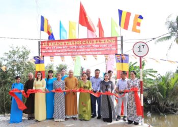 Bến Lức: Lễ Khánh thành Cầu Ba Ràng, xã Bình Đức